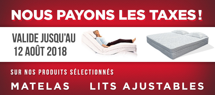 Nous payons les taxes!