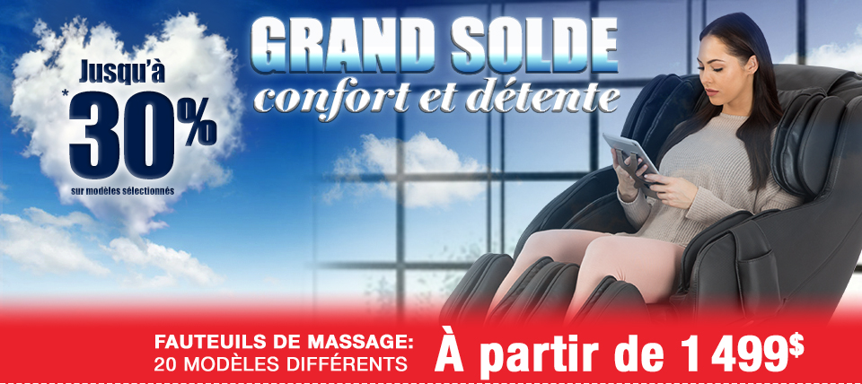 Fauteuil de Massage à Montréal | Fauteuils Massages