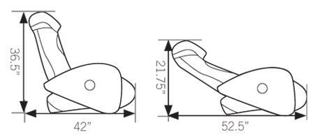 Fauteuil de Massage 130 de iJoy